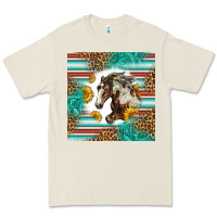 Bone western mustang horse Premium Tee - LillyAllenDesigns
