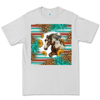 Dove Grey western mustang horse Premium Tee - LillyAllenDesigns