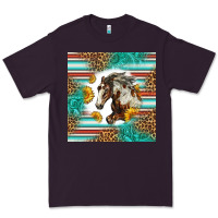 Plum western mustang horse Premium Tee - LillyAllenDesigns
