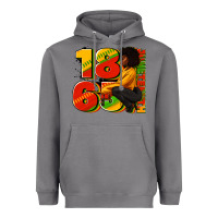 Storm 1865 Juneteenth afro woman Heavyweight Hoodie - RanaPortraitStore