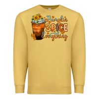 Antique Gold pumpkin spice everything Premium Sweatshirt - Zillion Design Studio