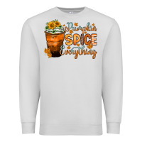 Dove Grey pumpkin spice everything Premium Sweatshirt - Zillion Design Studio