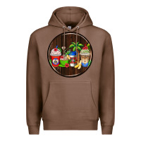 Chestnut dominican republic coasters Premium Hoodie - AdoDesignShop