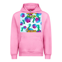Fuchsia Pink seahorse and sea shell seamless pattern Urban Hoodie - BundleAndBundleShop