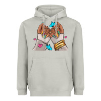 Moon Dust Afro woman nail art Heavyweight Hoodie - RanaPortraitStore