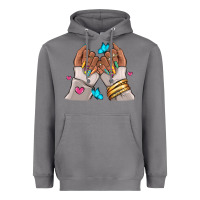Storm Afro woman nail art Heavyweight Hoodie - RanaPortraitStore