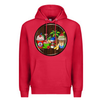 Cardinal dominican republic coasters Premium Hoodie - AdoDesignShop