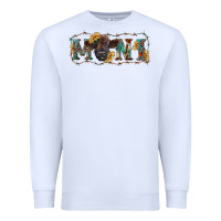 White western mini black highland calf Premium Sweatshirt - RanaPortraitStore