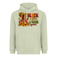 Matcha Afro American black mother leader queen Heavyweight Hoodie - RanaPortraitStore