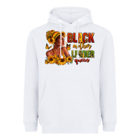White Afro American black mother leader queen Heavyweight Hoodie - RanaPortraitStore