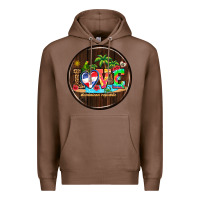 Chestnut dominican republic coasters Premium Hoodie - AdoDesignShop