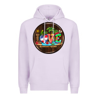 Lilac dominican republic coasters Premium Hoodie - AdoDesignShop