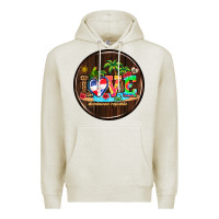 Oatmeal Heather dominican republic coasters Premium Hoodie - AdoDesignShop