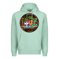 Seafoam dominican republic coasters Premium Hoodie - AdoDesignShop
