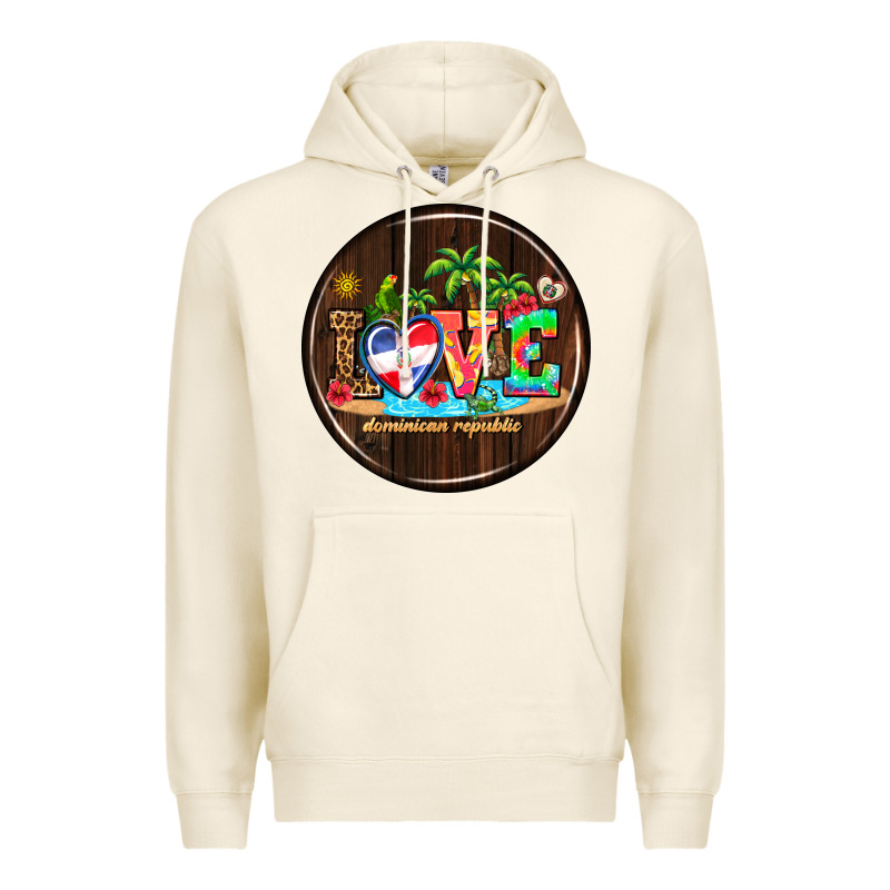 Dominican Republic Coasters Premium Hoodie by AdoDesignShop | Teevron