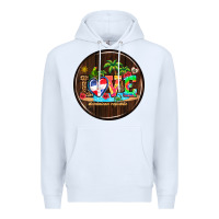 White dominican republic coasters Premium Hoodie - AdoDesignShop