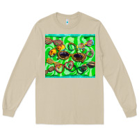 Mushroom sunglasses Long Sleeve Tee - BarkalooDesign