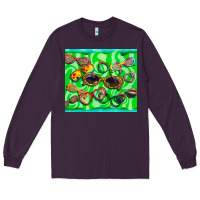 Plum sunglasses Long Sleeve Tee - BarkalooDesign