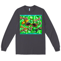 Smoke sunglasses Long Sleeve Tee - BarkalooDesign