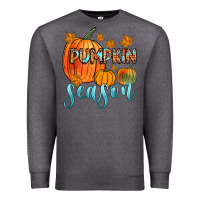 Charcoal Heather pumpkin season Premium Sweatshirt - Zillion Design Studio