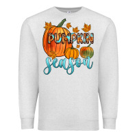 Oatmeal Heather pumpkin season Premium Sweatshirt - Zillion Design Studio