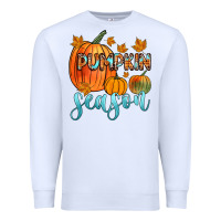 White pumpkin season Premium Sweatshirt - Zillion Design Studio