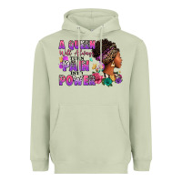 Matcha A queen will always turn pain into power Heavyweight Hoodie - RanaPortraitStore