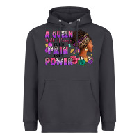 Smoke A queen will always turn pain into power Heavyweight Hoodie - RanaPortraitStore