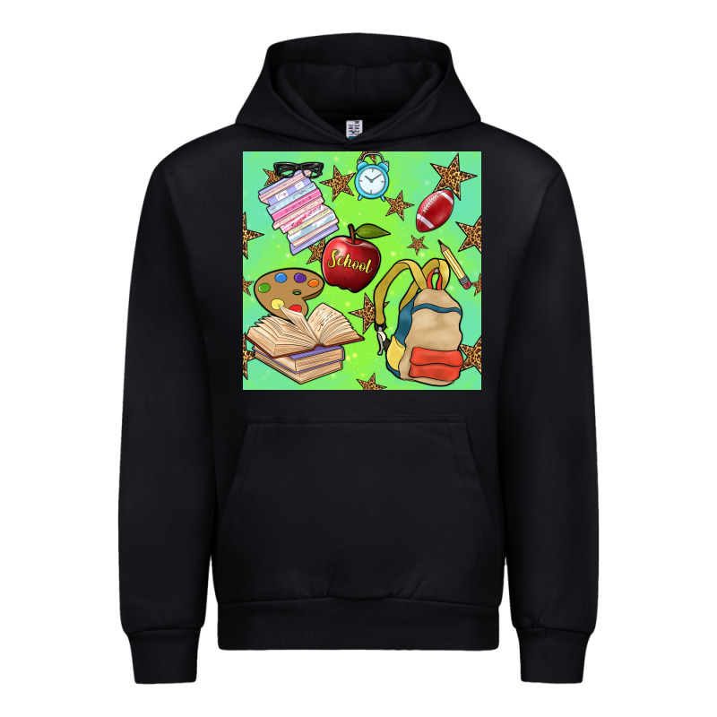 School Seamless Pattern Urban Hoodie by BundleAndBundleShop | Teevron