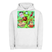 Pigment Lunar Rock school seamless pattern Urban Hoodie - BundleAndBundleShop