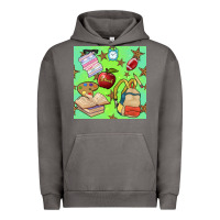 Pigment Tornado school seamless pattern Urban Hoodie - BundleAndBundleShop