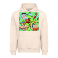 Sandshell school seamless pattern Urban Hoodie - BundleAndBundleShop