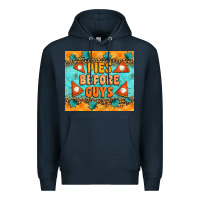 Navy Pies Before Guys Premium Hoodie - Artiststas