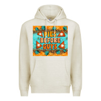 Oatmeal Heather Pies Before Guys Premium Hoodie - Artiststas