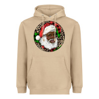 Mushroom Afro Santa Christmas Heavyweight Hoodie - RanaPortraitStore