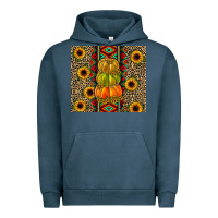 Pigment Midnight Navy pumpkin Urban Hoodie - JahusDesignShop