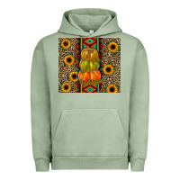 Pigment Oil Green pumpkin Urban Hoodie - JahusDesignShop
