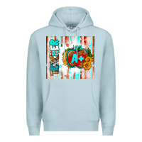 Blue Mist teacher a+ tumbler Premium Hoodie - BundleAndBundleShop
