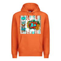 Carrot teacher a+ tumbler Premium Hoodie - BundleAndBundleShop