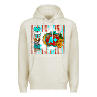 Oatmeal Heather teacher a+ tumbler Premium Hoodie - BundleAndBundleShop