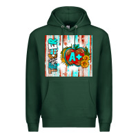 Sports Green teacher a+ tumbler Premium Hoodie - BundleAndBundleShop