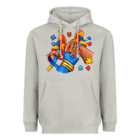 Moon Dust Autism afro girl sneakers Heavyweight Hoodie - RanaPortraitStore