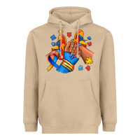 Mushroom Autism afro girl sneakers Heavyweight Hoodie - RanaPortraitStore