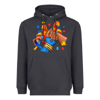 Smoke Autism afro girl sneakers Heavyweight Hoodie - RanaPortraitStore