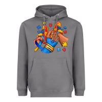Storm Autism afro girl sneakers Heavyweight Hoodie - RanaPortraitStore
