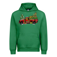 Emerald christmas truck Urban Hoodie - JahusDesignShop