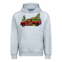 Heather Grey christmas truck Urban Hoodie - JahusDesignShop
