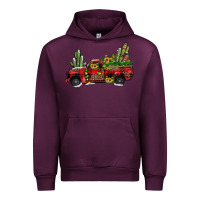 Mauve Wine christmas truck Urban Hoodie - JahusDesignShop