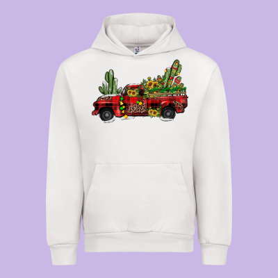 Christmas Truck Urban Hoodie Designed By Jahusdesignshop