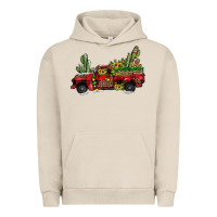Pigment French Oak christmas truck Urban Hoodie - JahusDesignShop